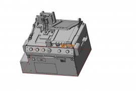 半自动化连杆测试机构