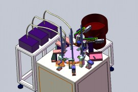 磁环组装点胶机