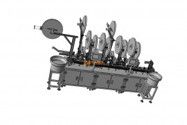 圆件连接器插PIN自动机
