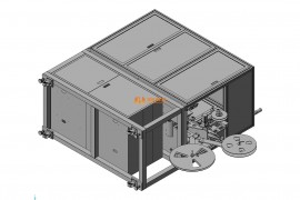 电感字符极性检测及包装设备