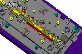VISI五金汽车模具结构图纸0025