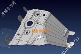 汽车冲压零部件产品图纸0007