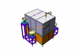 光纤连接器自动组装测试插针自动化设备