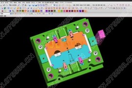 塑胶模具设计全套图纸0052