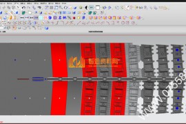 五金汽车模具结构图纸0008