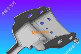 汽车冲压件产品图纸0096