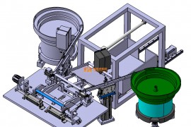 一个圆管的扫码、垫圈安装、检测、封堵安装、装箱的非标设备的方案