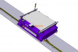 集电轨供电搬运车自动化设备