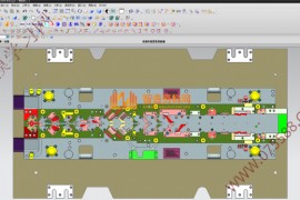 五金汽车模具结构图纸0031