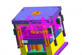 塑胶模具设计全套图纸0189