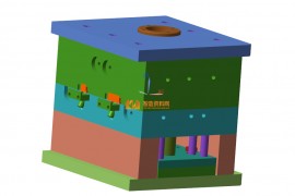 塑胶模具设计全套图纸0089