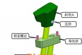 ug模具设计之汽车模斜顶机构的设计方法