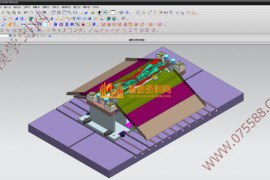 五金汽车模具结构图纸0065