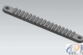 UG模具设计－UG齿条建模实例