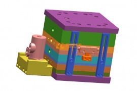 塑胶模具设计全套图纸0134