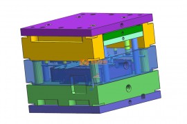 塑胶模具设计全套图纸0278