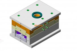 塑胶模具设计结构图纸0118