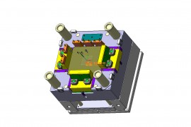 塑胶模具设计结构图纸0165