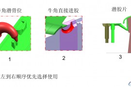 干货满满！建议收藏！UG NX牛角进胶的N种形式