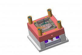 塑胶模具设计结构图纸0141
