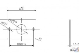 冲压模具设计经验解答：冲裁这个简单零件的模具，是否需要内导柱？ ...​问题：