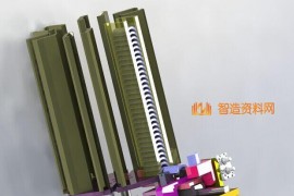 转盘叠料上料下料机构图纸（磁瓦存储组件）