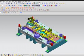 UG模具设计：铝合金型材散热器的挤压模具设计知识