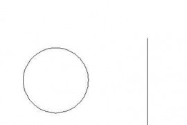 镜像命令画轴对称图形（图文教程）