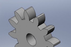 使用Solidwork画齿轮的几种画法