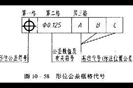 机械制图教程—10-7形状和位置公差及其注法（图文教程）