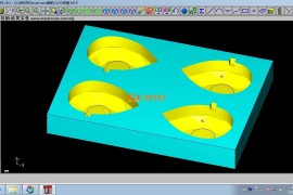 Mastercam编程刀路图005