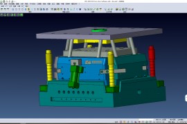 一套周转箱的模具设计