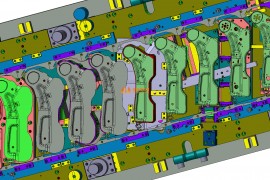 VISI五金汽车模具结构图纸0027