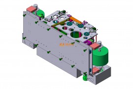 薄膜钢片自动卷压机