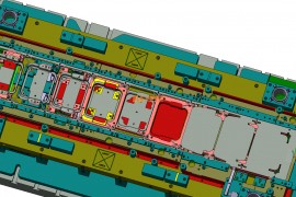 VISI五金汽车模具结构图纸0078
