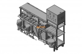 手机外壳研磨后清洗设备