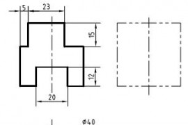 CAD绘图技能实验（二）绘制立体的三视图（图文教程）