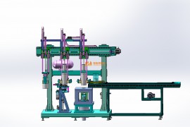 管类自动精密扩孔自动生产线