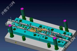 冲压模具结构图纸0001