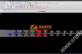 五金汽车模具结构图纸0011
