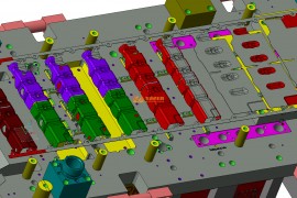 VISI五金汽车模具结构图纸0028