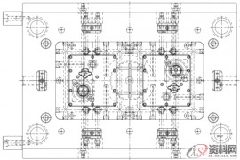 数据传输接头后壳注塑模设计要点