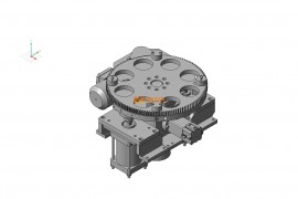 托盘抬升装置及旋转装置