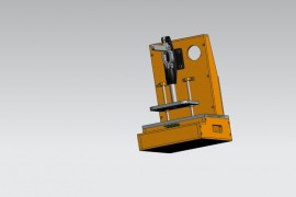 测试P板手动夹具