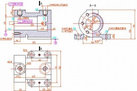 AutoCAD三维建模实例教程-缸体零件建模（图文教程）