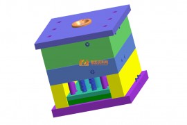 塑胶模具设计全套图纸0344