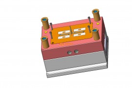 塑胶模具设计结构图纸0143