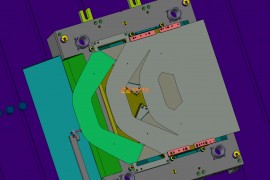 VISI五金汽车模具结构图纸0020