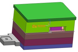 塑胶模具设计全套图纸0140