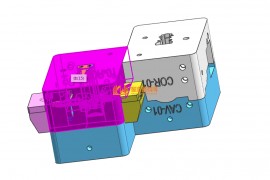 塑胶模具分模图纸0042